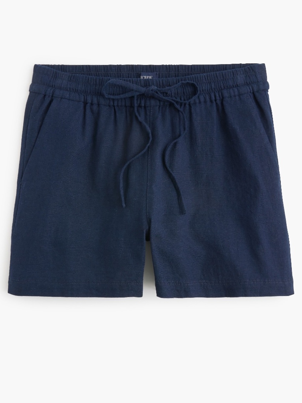 NWT J.Crew Factory Linen-blend Drawstring Short